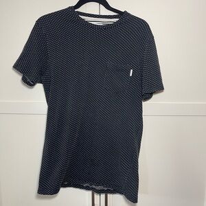 Classic Black and White Polka Dot Tee